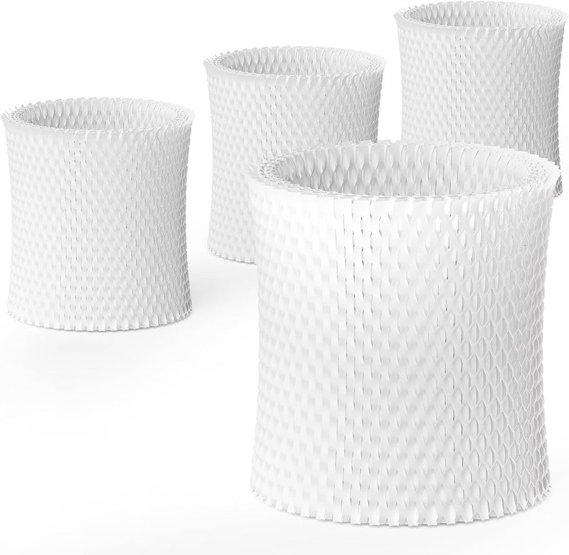 Leemone 4-Pack Bedside Humidifier Filter Replacement Compatible with Canopy Bedside & Nursery Humidifiers, Made with Wood Pulp & Paper Filter, Humidifier Wicking Filter Lasts Up to 6 Weeks - Image 1
